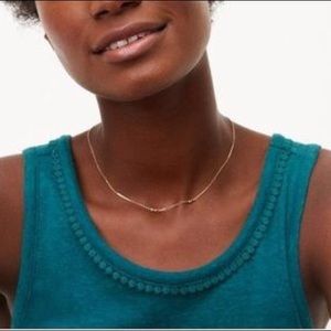 LOFT Pom Pom Tank in Jade Heather